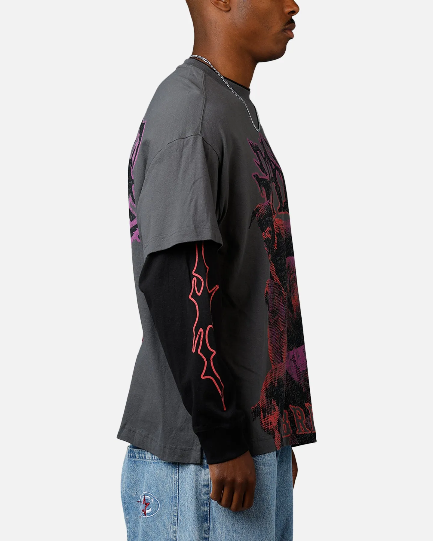 Puma x Lamelo Ball Lamelo World Tour Long Sleeve T-Shirt Dusk sold by Culture Kings product image thumbnail 4