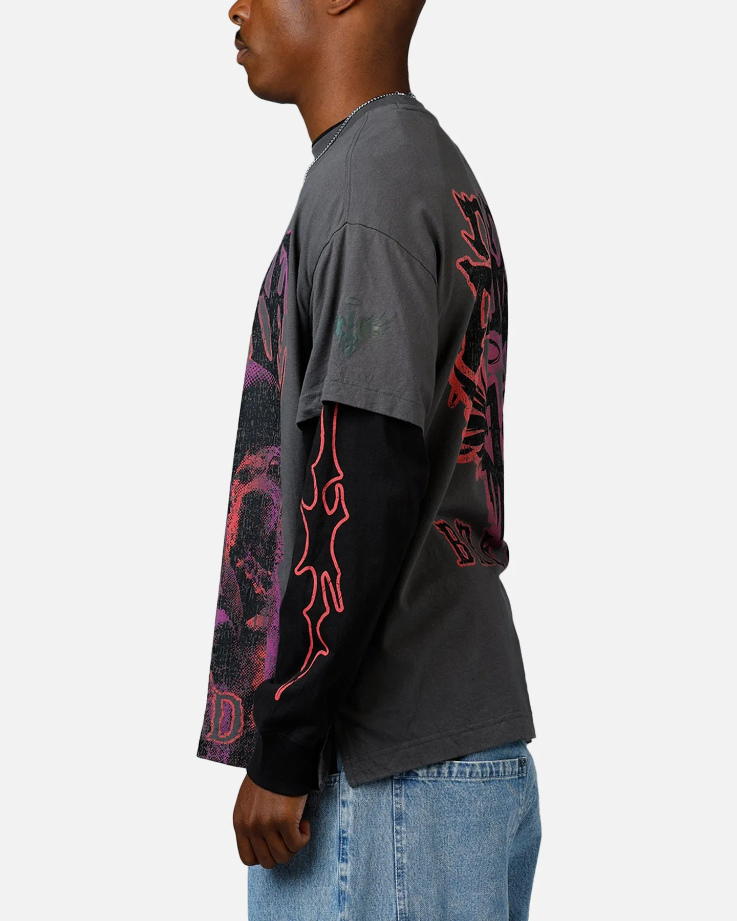 Puma x Lamelo Ball Lamelo World Tour Long Sleeve T-Shirt Dusk sold by Culture Kings product image thumbnail 5