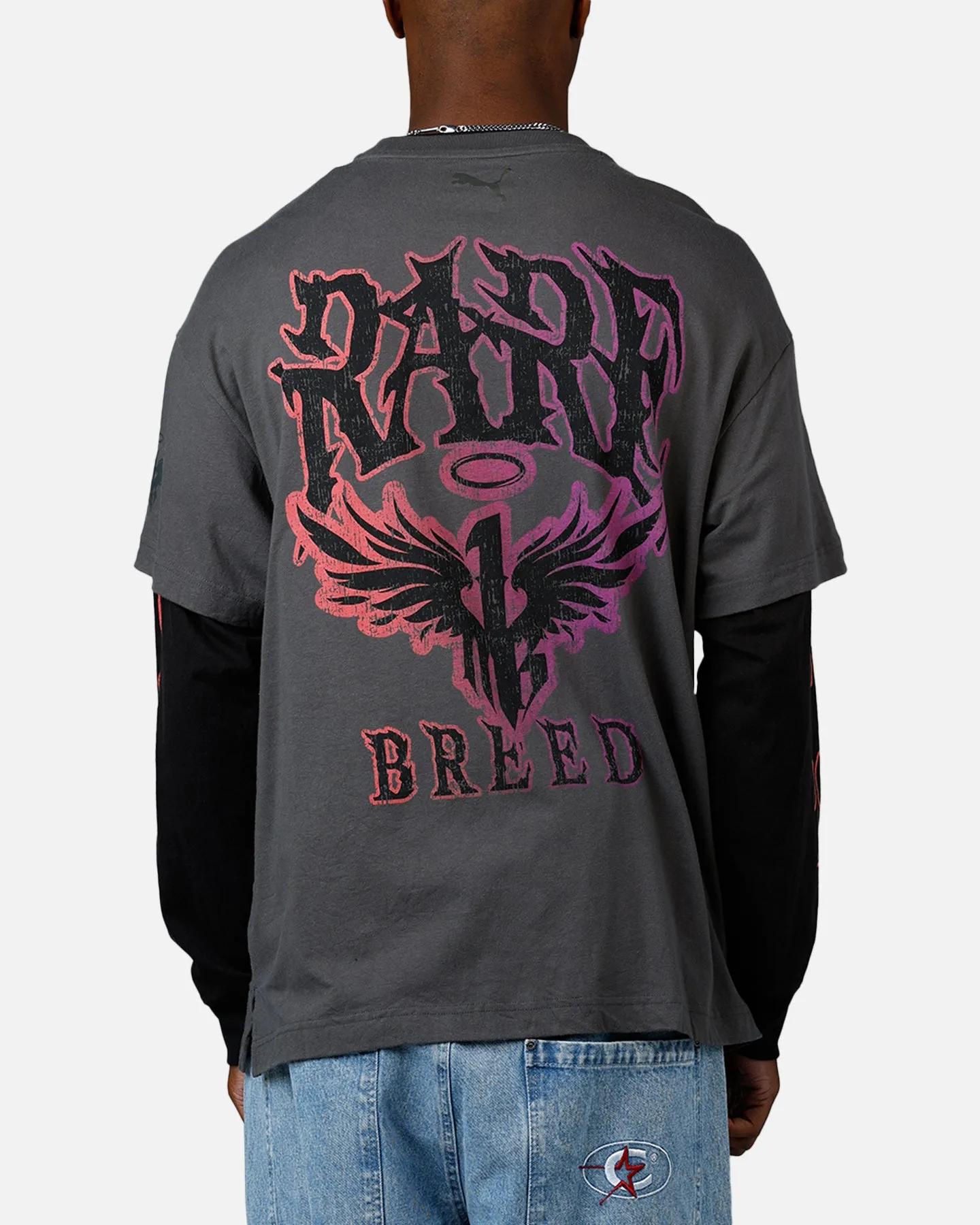 Puma x Lamelo Ball Lamelo World Tour Long Sleeve T-Shirt Dusk sold by Culture Kings product image thumbnail 2