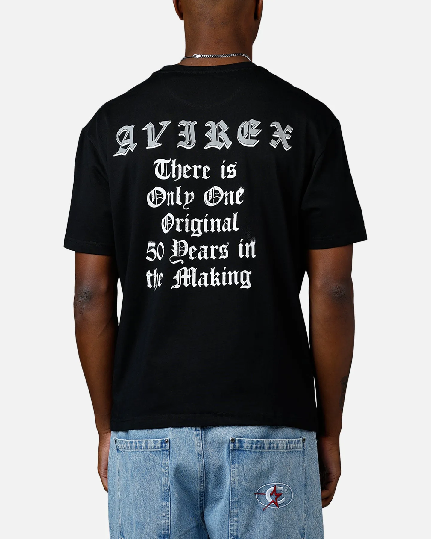 Avirex Goth 50th T-Shirt Black sold by Culture Kings product image thumbnail 2