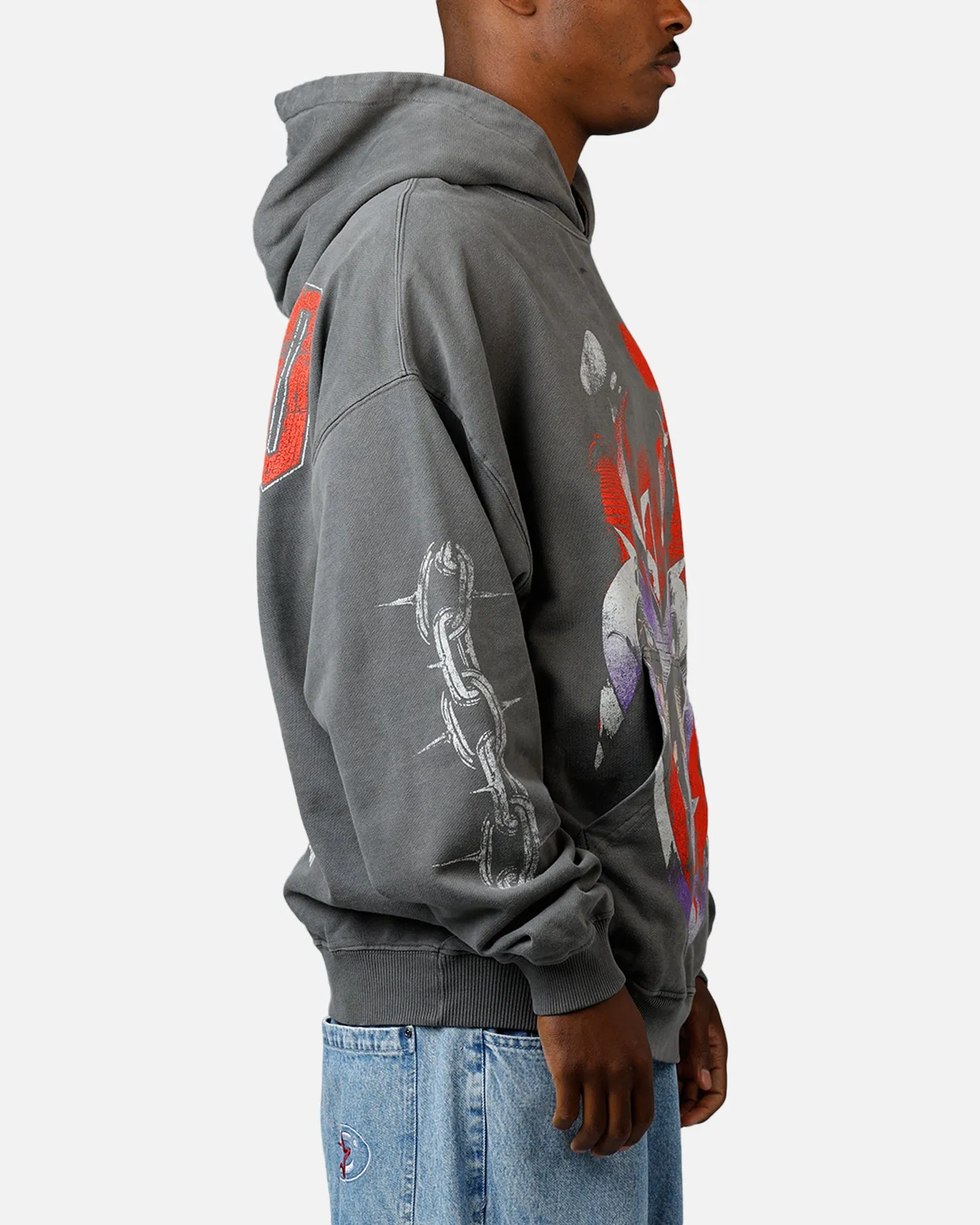 73Studio Marvel X-Men Magneto Premium Hoodie Black Wash sold by Culture Kings product image thumbnail 4