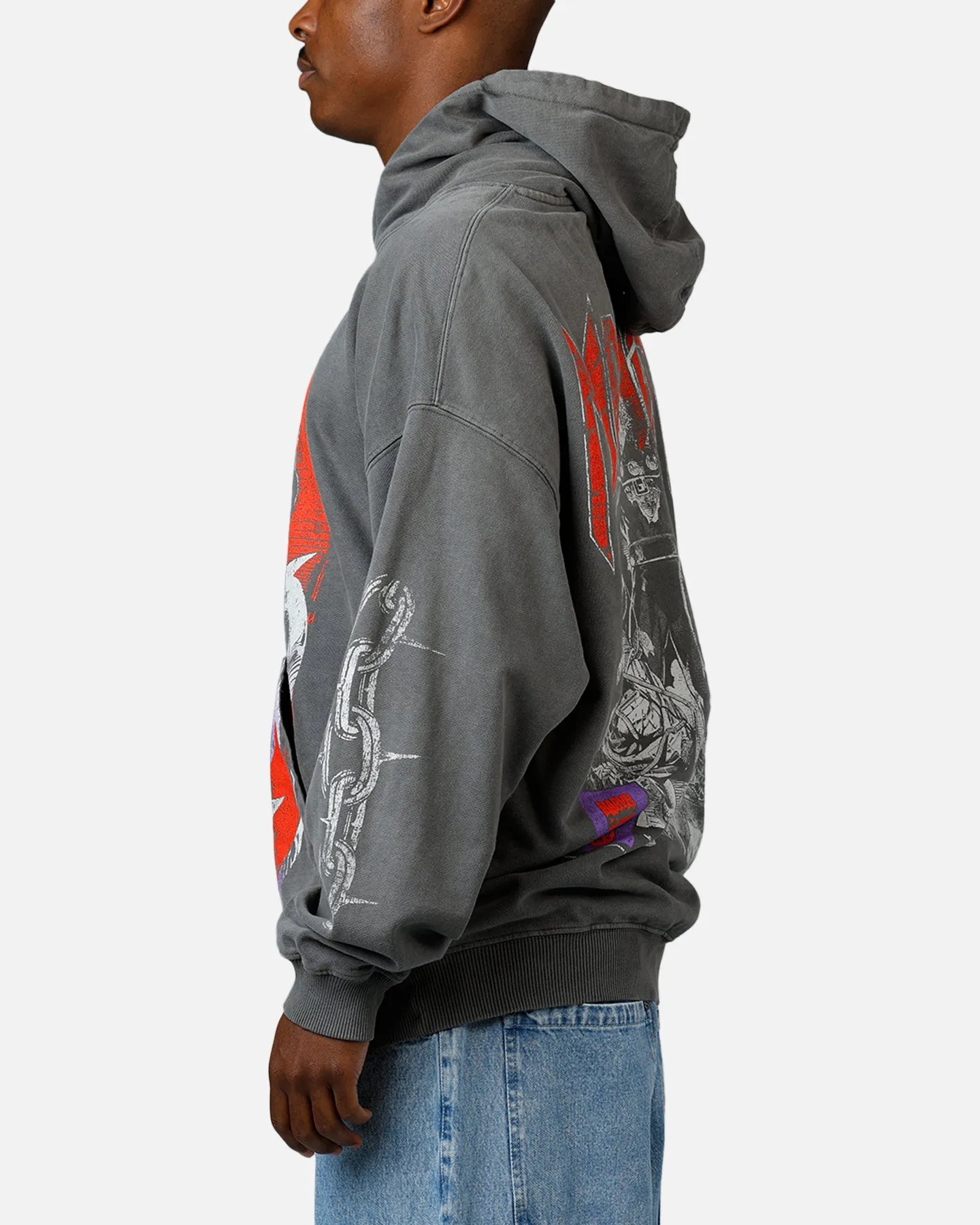 73Studio Marvel X-Men Magneto Premium Hoodie Black Wash sold by Culture Kings product image thumbnail 5