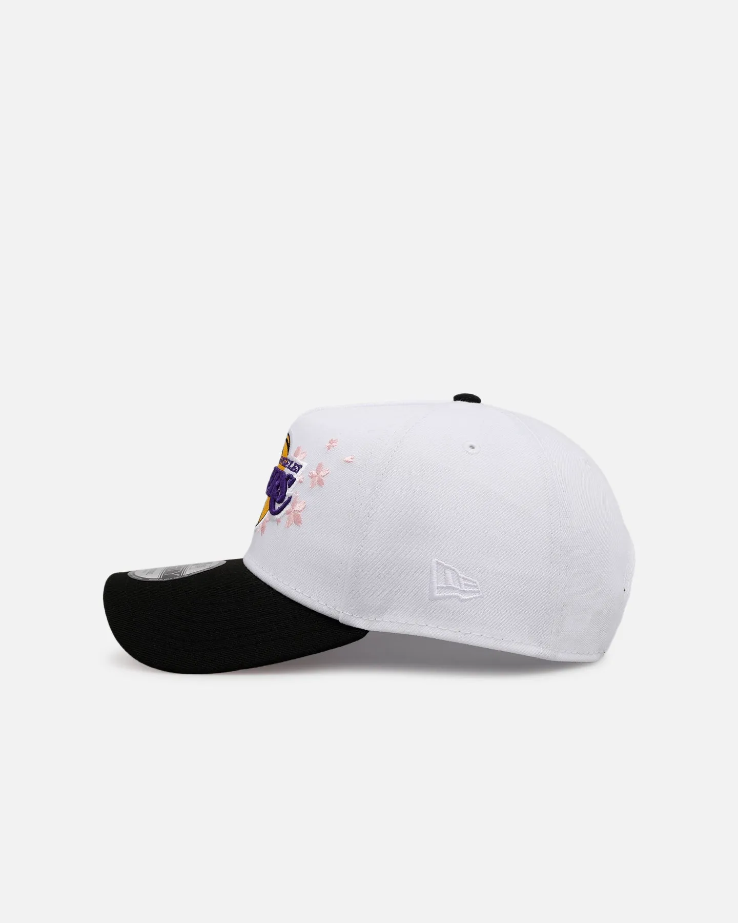 New Era Los Angeles Lakers 'Cherry Blossoms' 9FORTY A-Frame Snapback Official Team Color sold by Culture Kings product image thumbnail 4