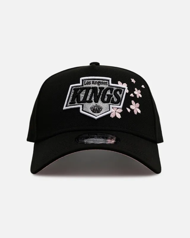 New Era Los Angeles Kings 'Cherry Blossoms' 9FORTY A-Frame Snapback Official Team Color sold by Culture Kings