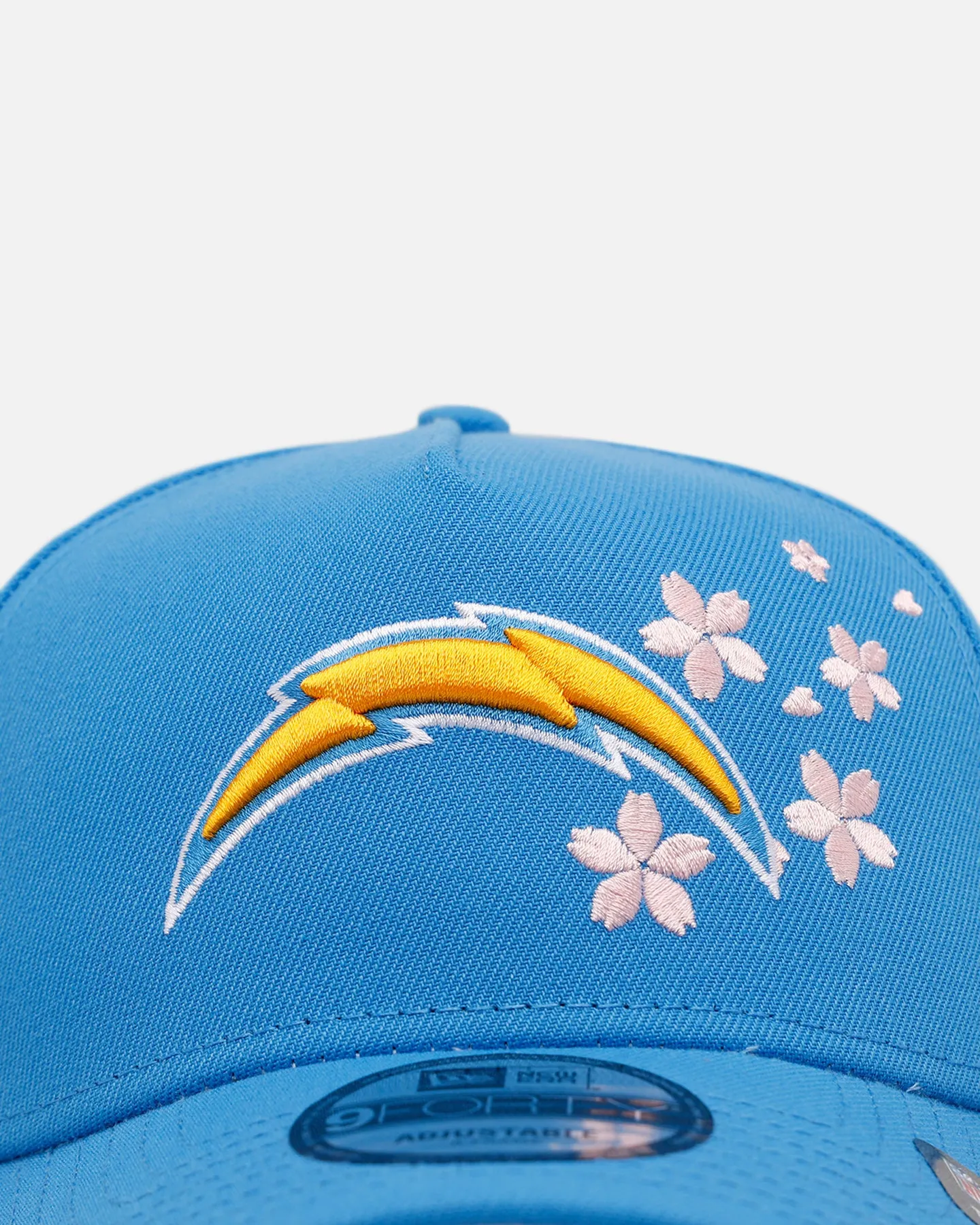 New Era Los Angeles Chargers 'Cherry Blossoms' 9FORTY A-Frame Snapback Official Team Color sold by Culture Kings product image thumbnail 5