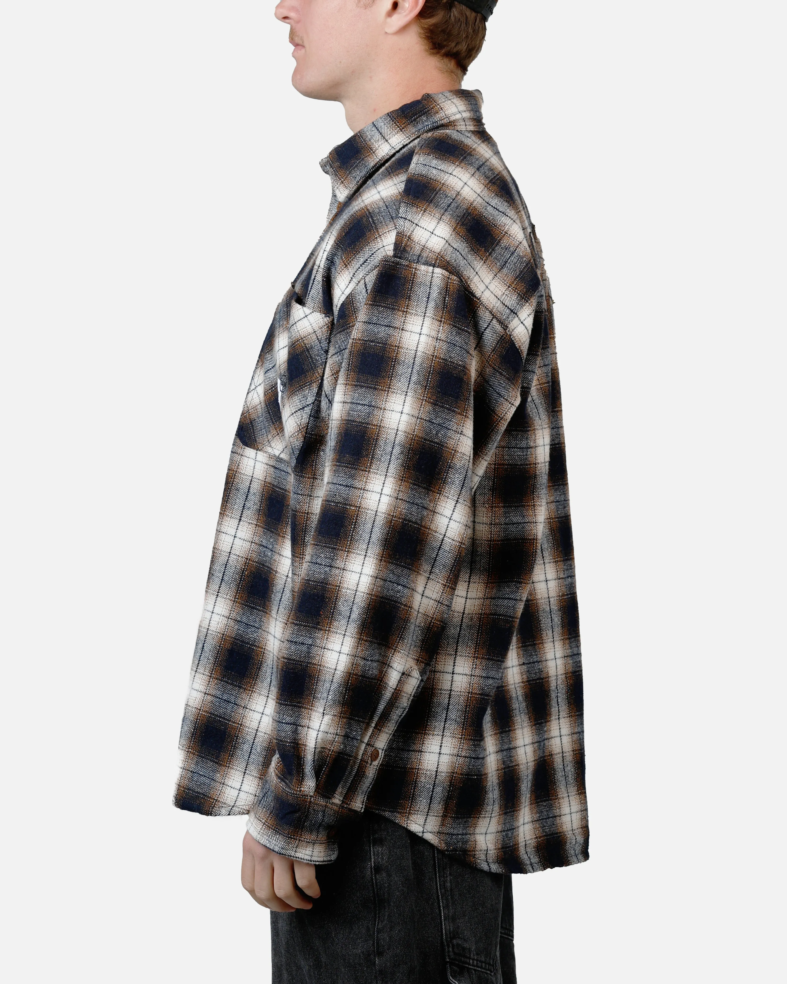 Alpha Industries Unfrm Flannel Button Up Shirt Rust sold by Culture Kings product image thumbnail 5