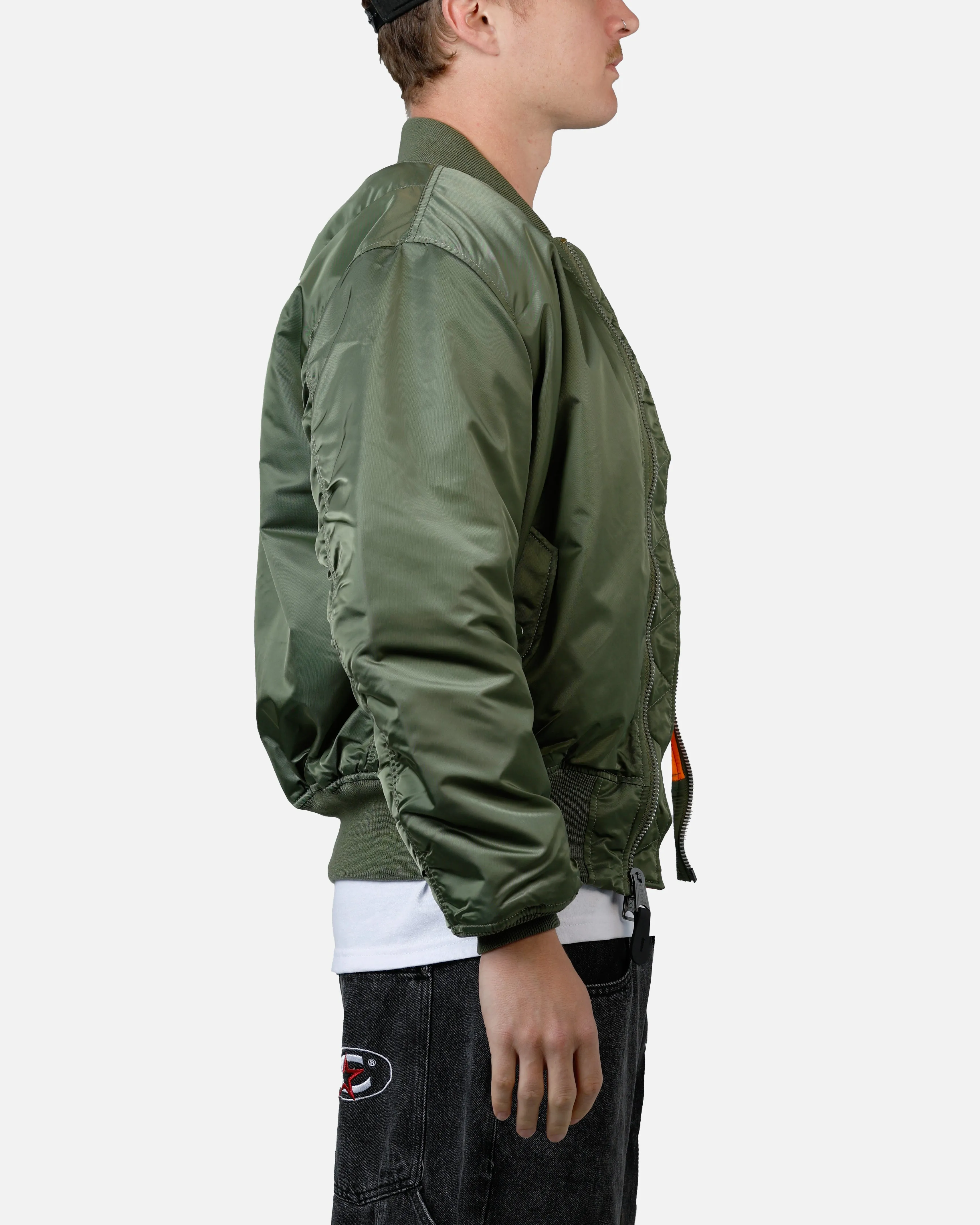 Alpha Industries Alpha MA-1 Flight Jacket Sage sold by Culture Kings product image thumbnail 4