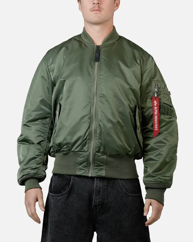Alpha Industries Alpha MA-1 Flight Jacket Sage sold by Culture Kings