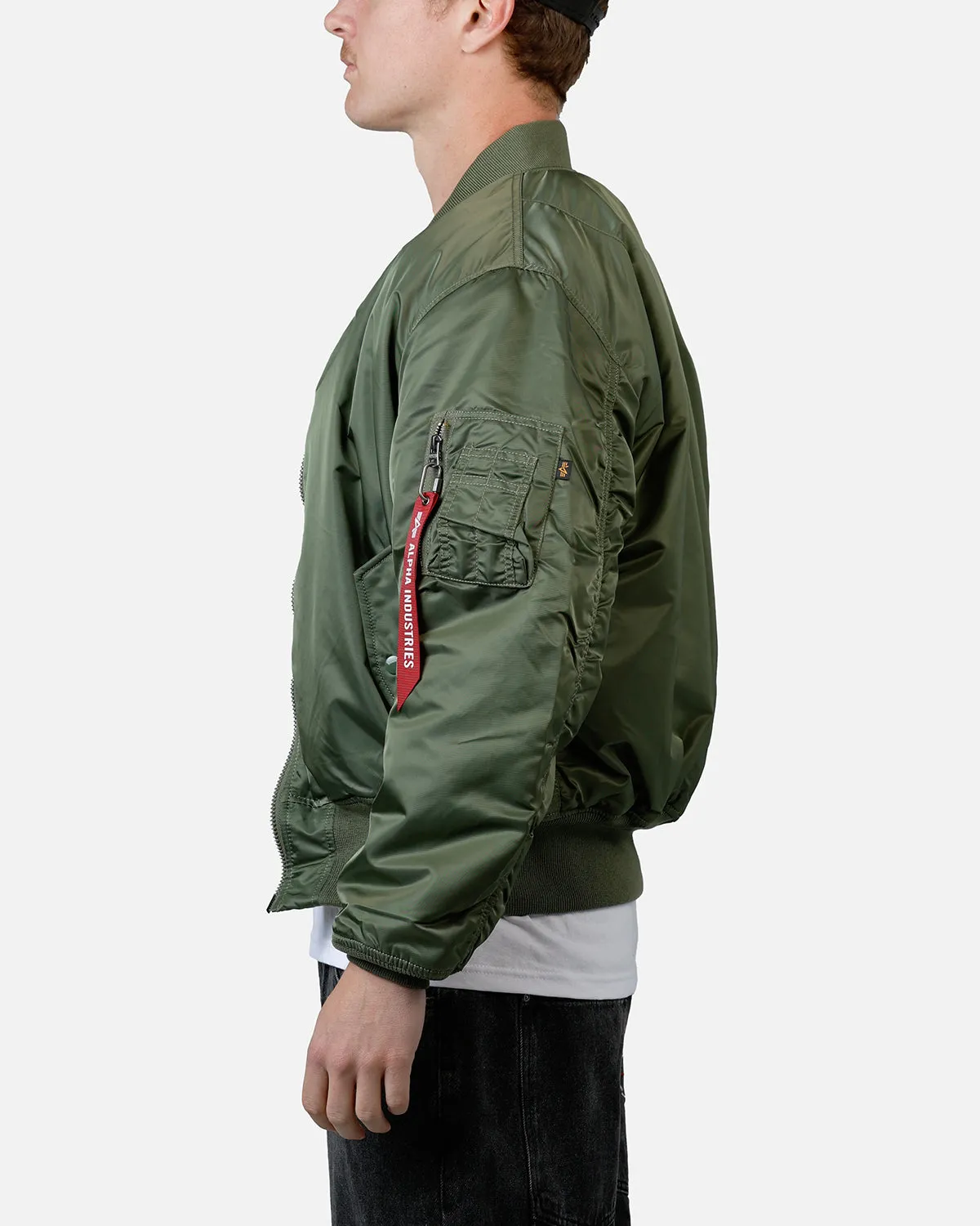 Alpha Industries Alpha MA-1 Flight Jacket Sage sold by Culture Kings product image thumbnail 5