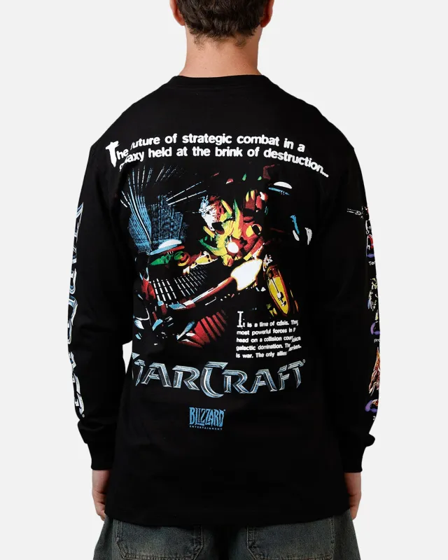 73Studio X Starcraft Race Long Sleeve T-Shirt Black sold by Culture Kings
