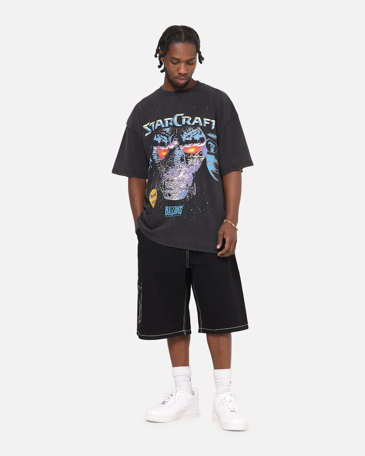 73Studio X Starcraft Vintage T-Shirt Off Black sold by Culture Kings product image thumbnail 5