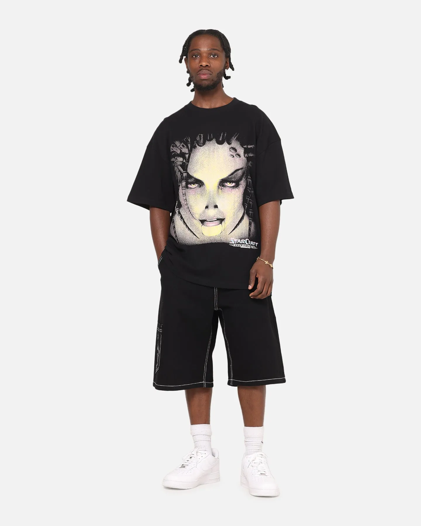 73Studio X Starcraft Infested Kerrigan T-Shirt Off Black sold by Culture Kings product image thumbnail 3