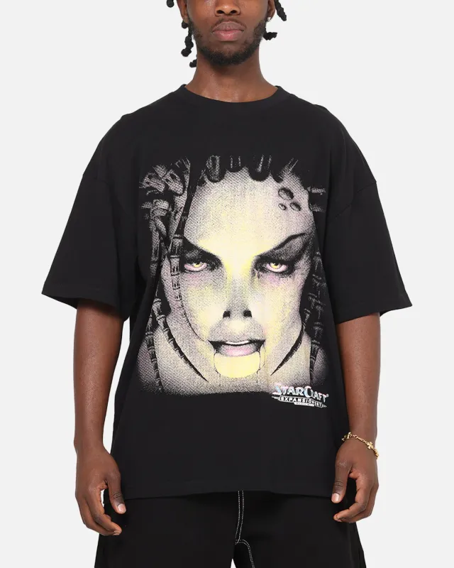 73Studio X Starcraft Infested Kerrigan T-Shirt Off Black sold by Culture Kings