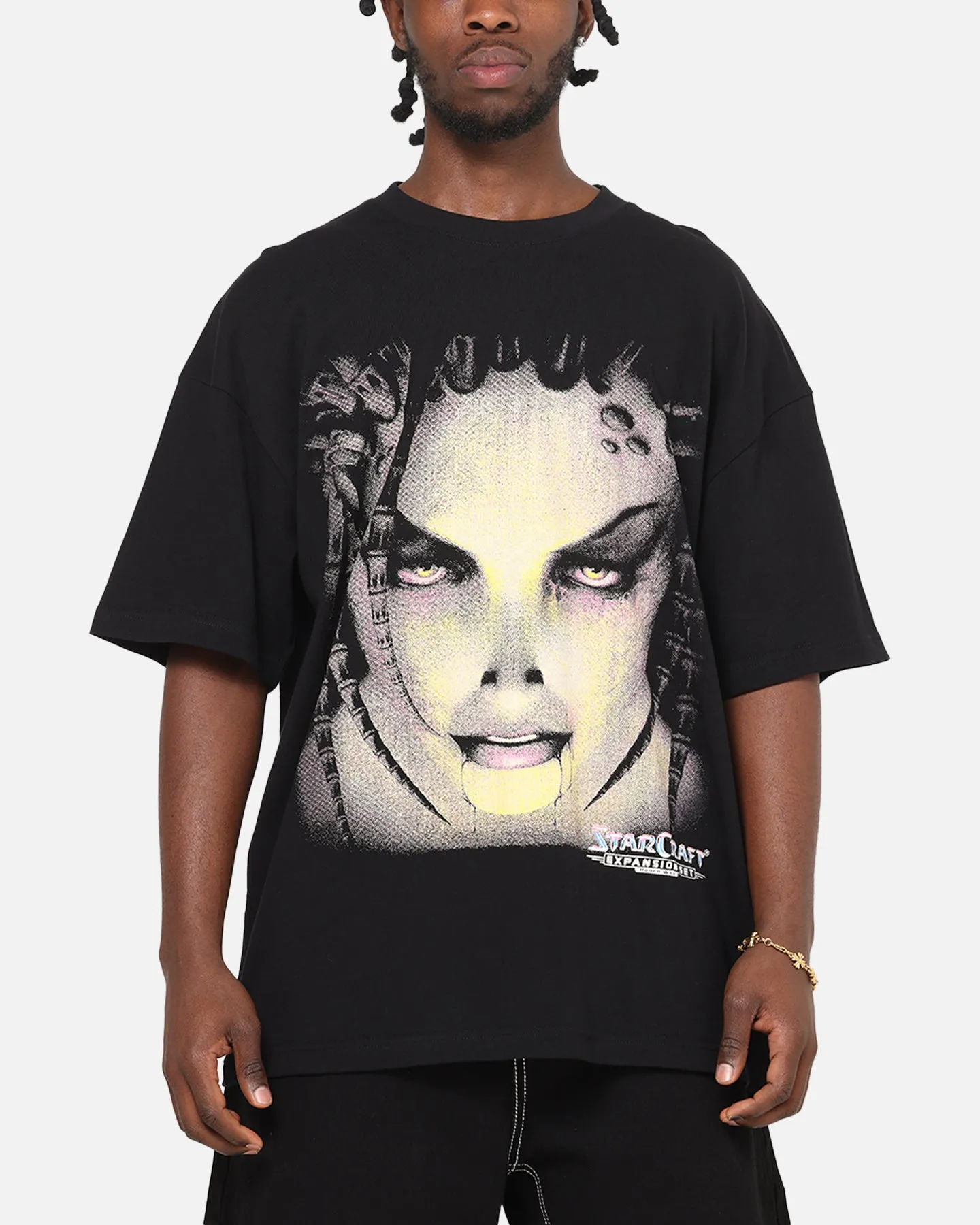 73Studio X Starcraft Infested Kerrigan T-Shirt Off Black sold by Culture Kings