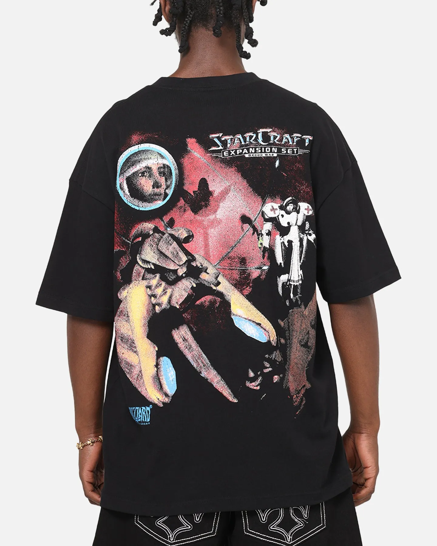 73Studio X Starcraft Infested Kerrigan T-Shirt Off Black sold by Culture Kings product image thumbnail 2