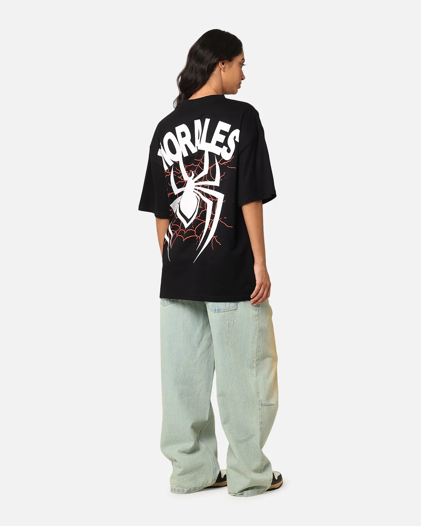 Goat Crew Marvel Spider-Man Y2K Miles T-Shirt Black sold by Culture Kings product image thumbnail 3