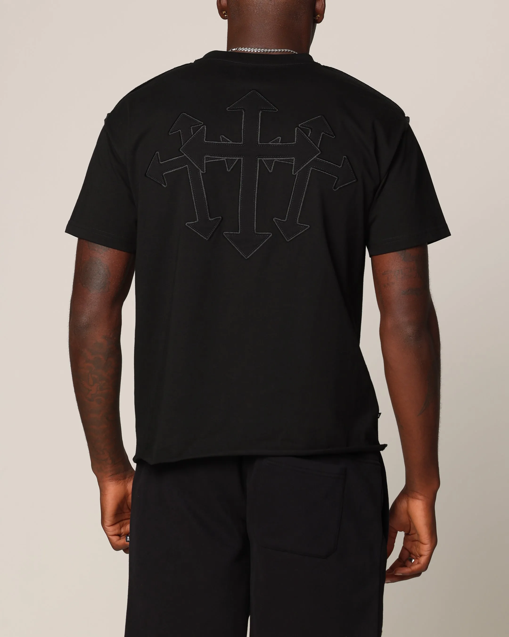 Saint Morta Sorrows Cut T-Shirt Black sold by Culture Kings