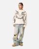 Loiter Cyber Knit Sweater Off White sold by Culture Kings