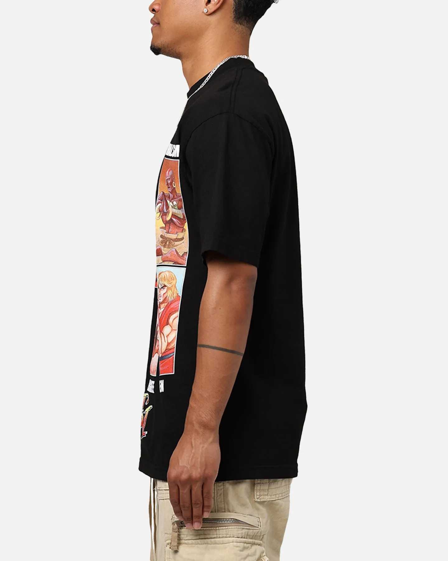 Hypland X Street Fighter Grid T-Shirt Black sold by Culture Kings product image thumbnail 5