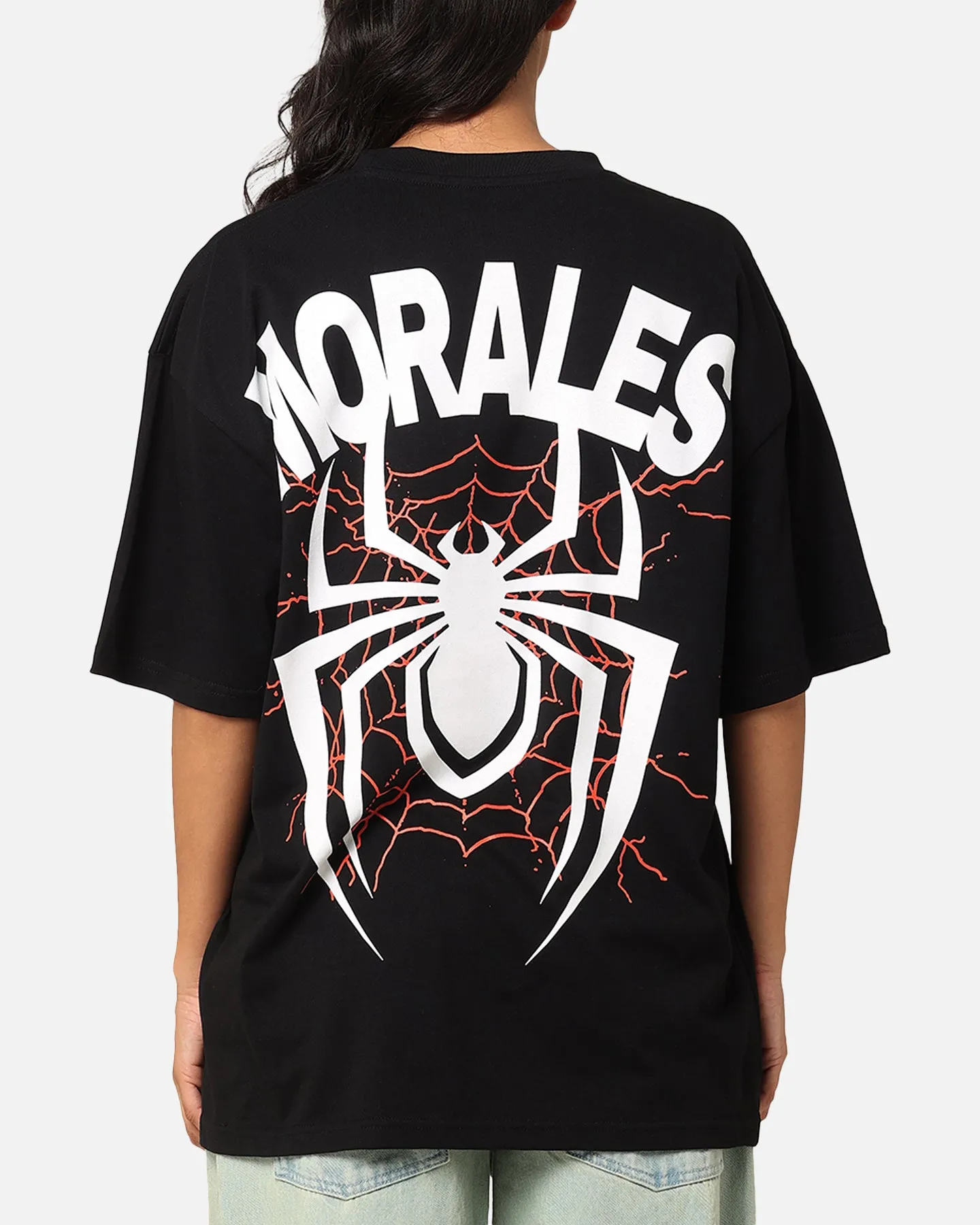 Goat Crew Marvel Spider-Man Y2K Miles T-Shirt Black sold by Culture Kings