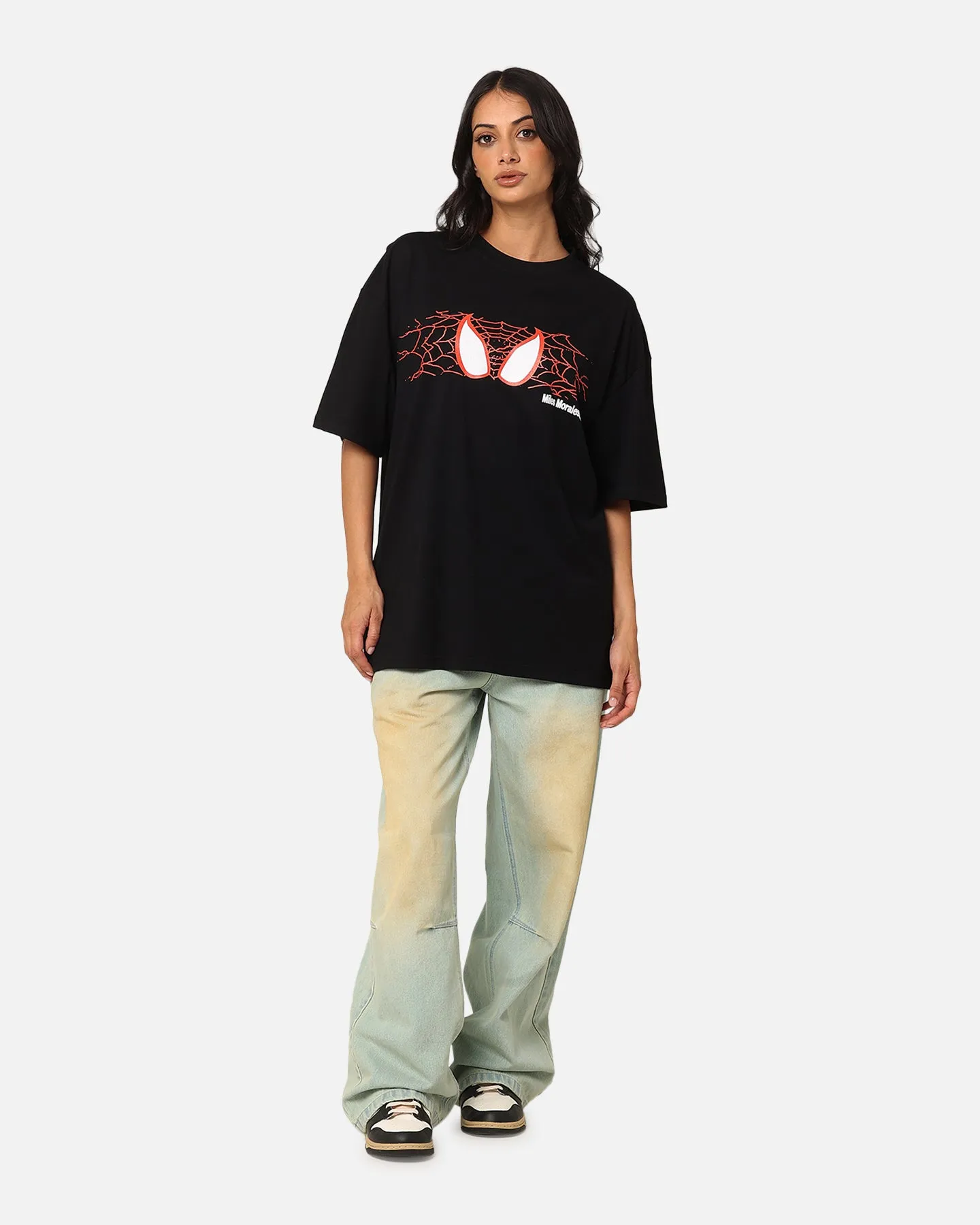 Goat Crew Marvel Spider-Man Y2K Miles T-Shirt Black sold by Culture Kings product image thumbnail 4