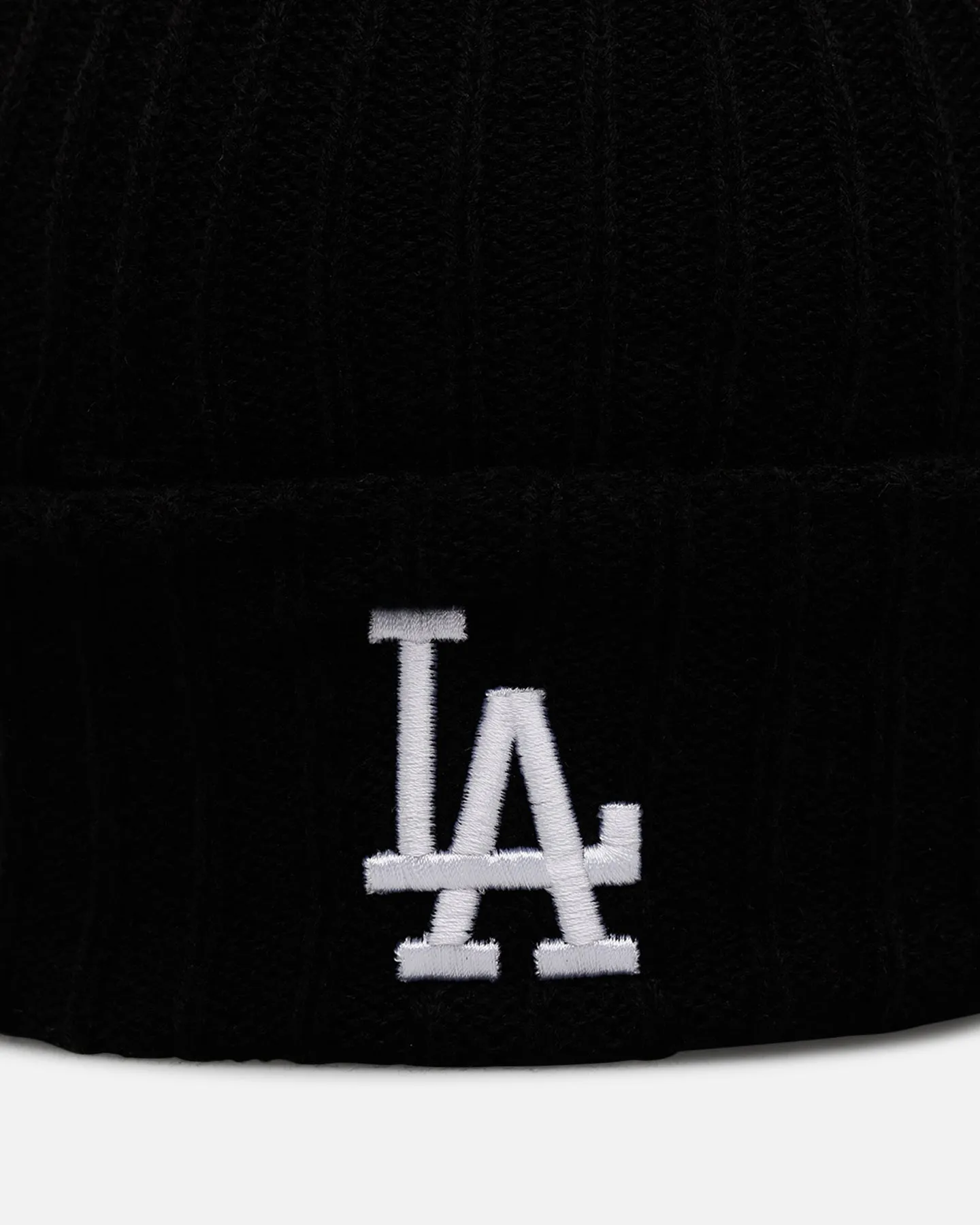 47 Brand Los Angeles Dodgers Harbor Cuff Knit Beanie Black sold by Culture Kings product image thumbnail 5