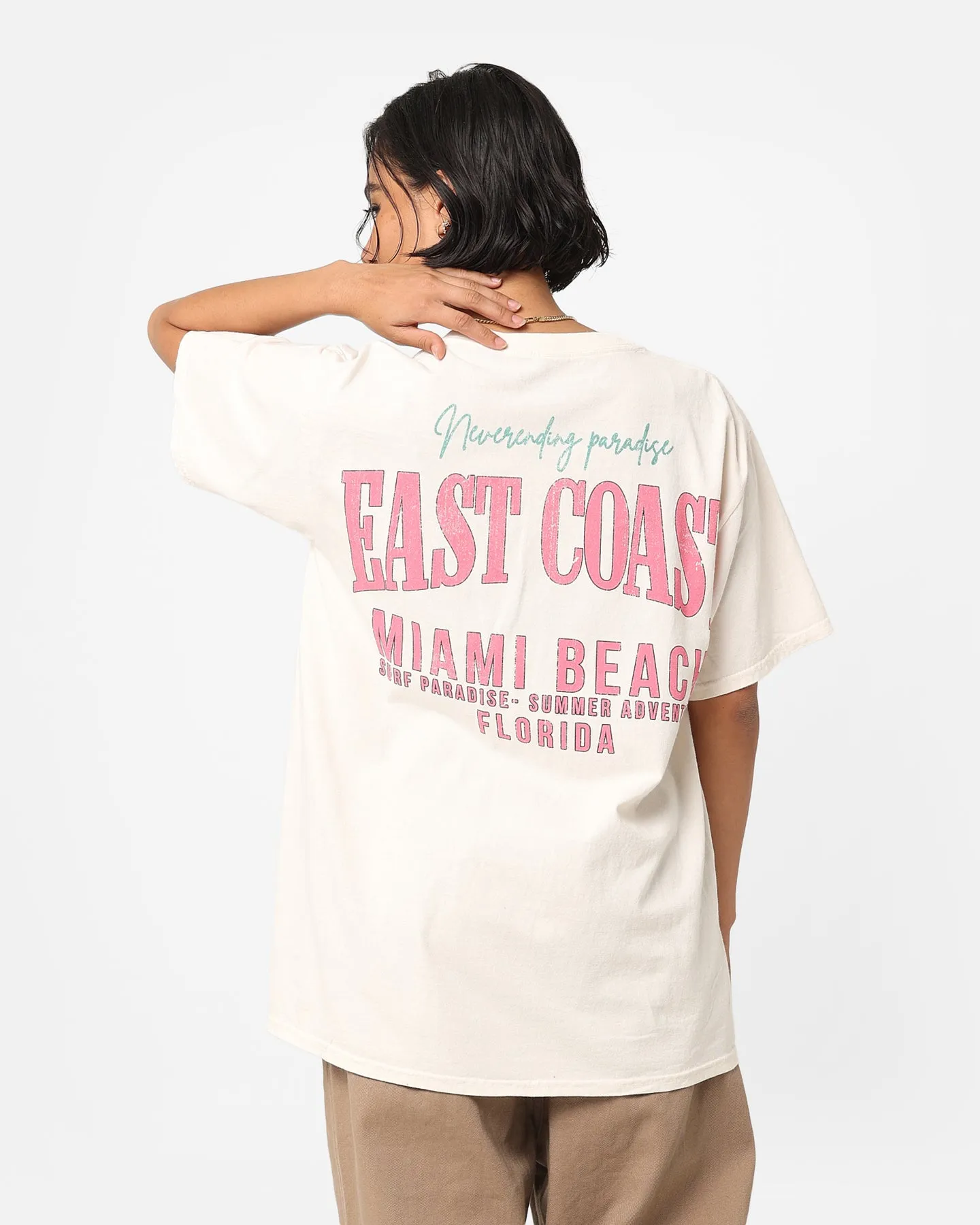 73Studio Miami Beach Vintage T-Shirt Off White sold by Culture Kings product image thumbnail 2
