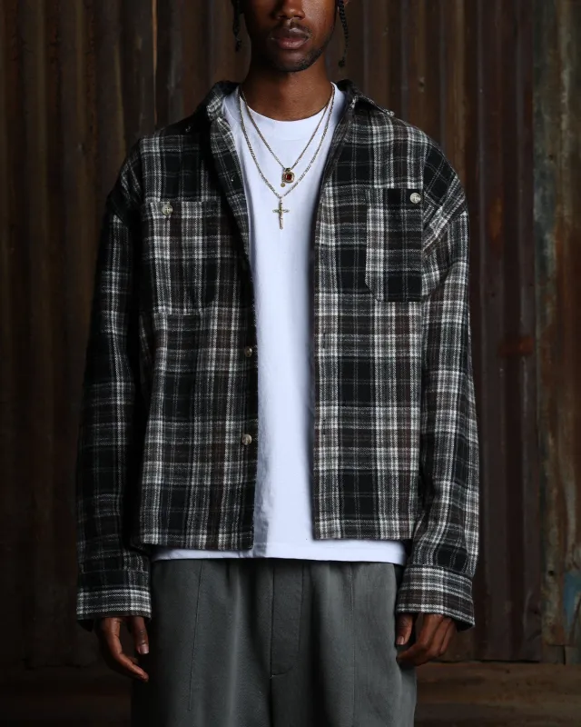 American Thrift Utility Flannel Shirt Brown sold by Culture Kings