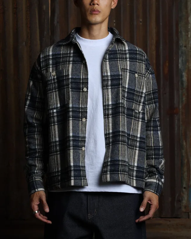 American Thrift Utility Flannel Shirt Blue sold by Culture Kings