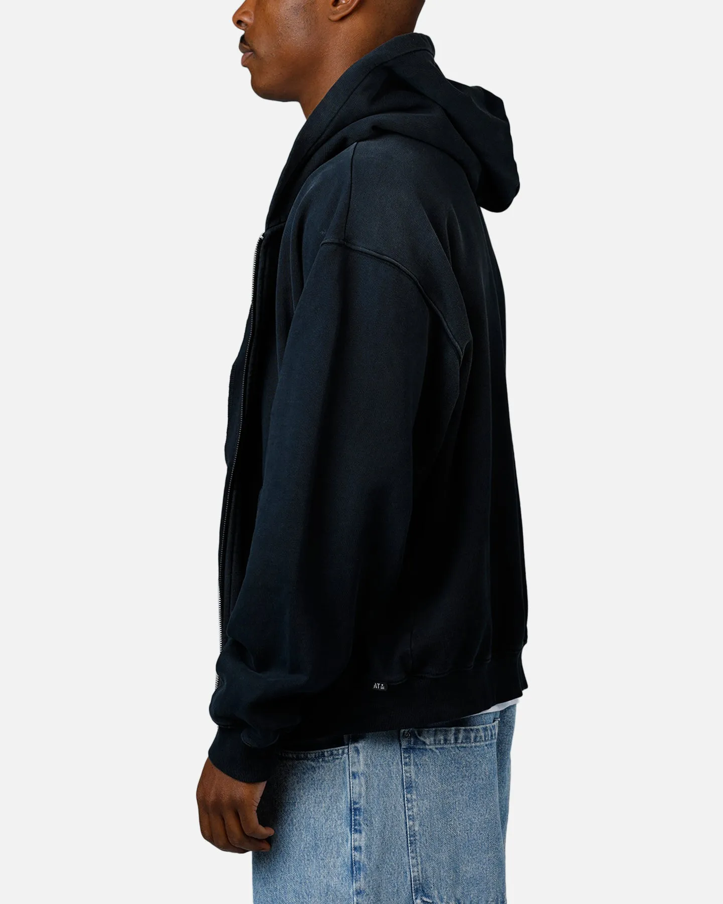 American Thrift Zip Hoodie Washed Black sold by Culture Kings product image thumbnail 5