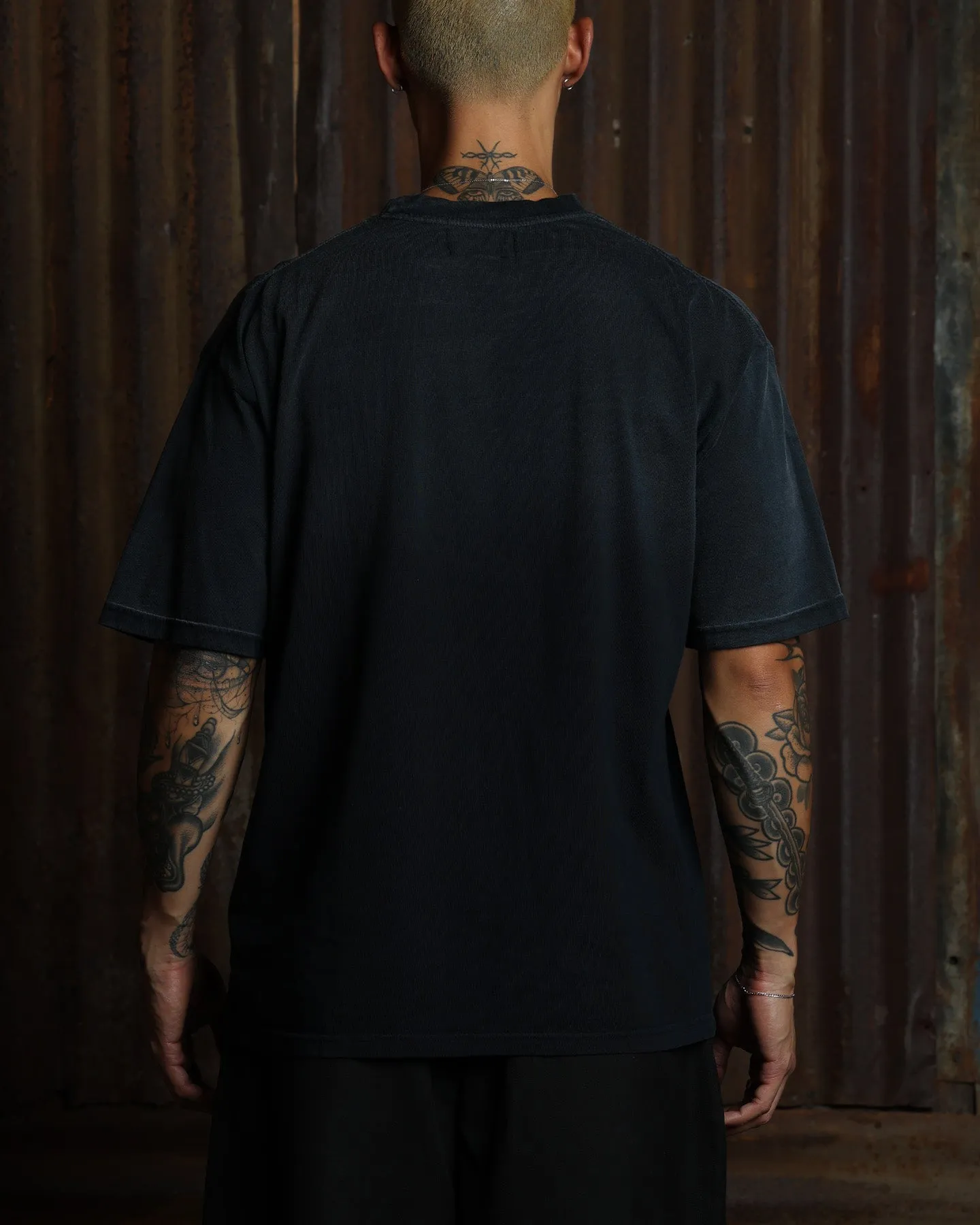 American Thrift Short Sleeve T-Shirt Washed Black sold by Culture Kings product image thumbnail 2