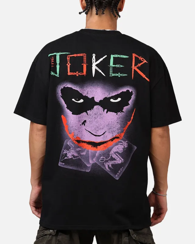 73Studio X DC Batman The Joker Scars Heavyweight T-Shirt Black sold by Culture Kings