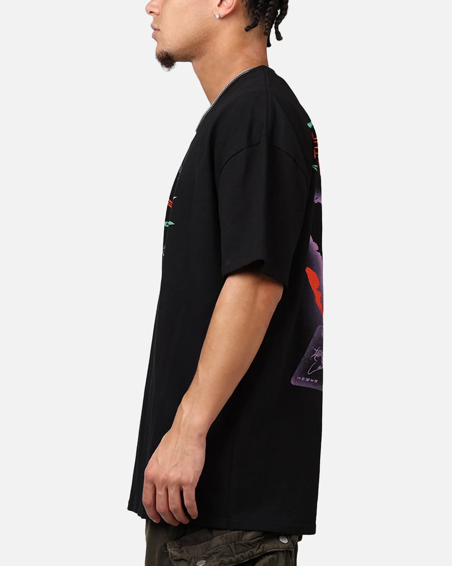 73Studio X DC Batman The Joker Scars Heavyweight T-Shirt Black sold by Culture Kings product image thumbnail 5