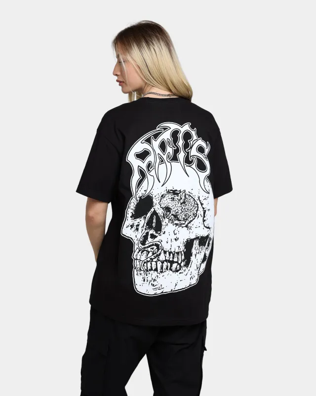 Rats Get Fat X Funeral French Rats Skull T-Shirt Black made by Culture Kings