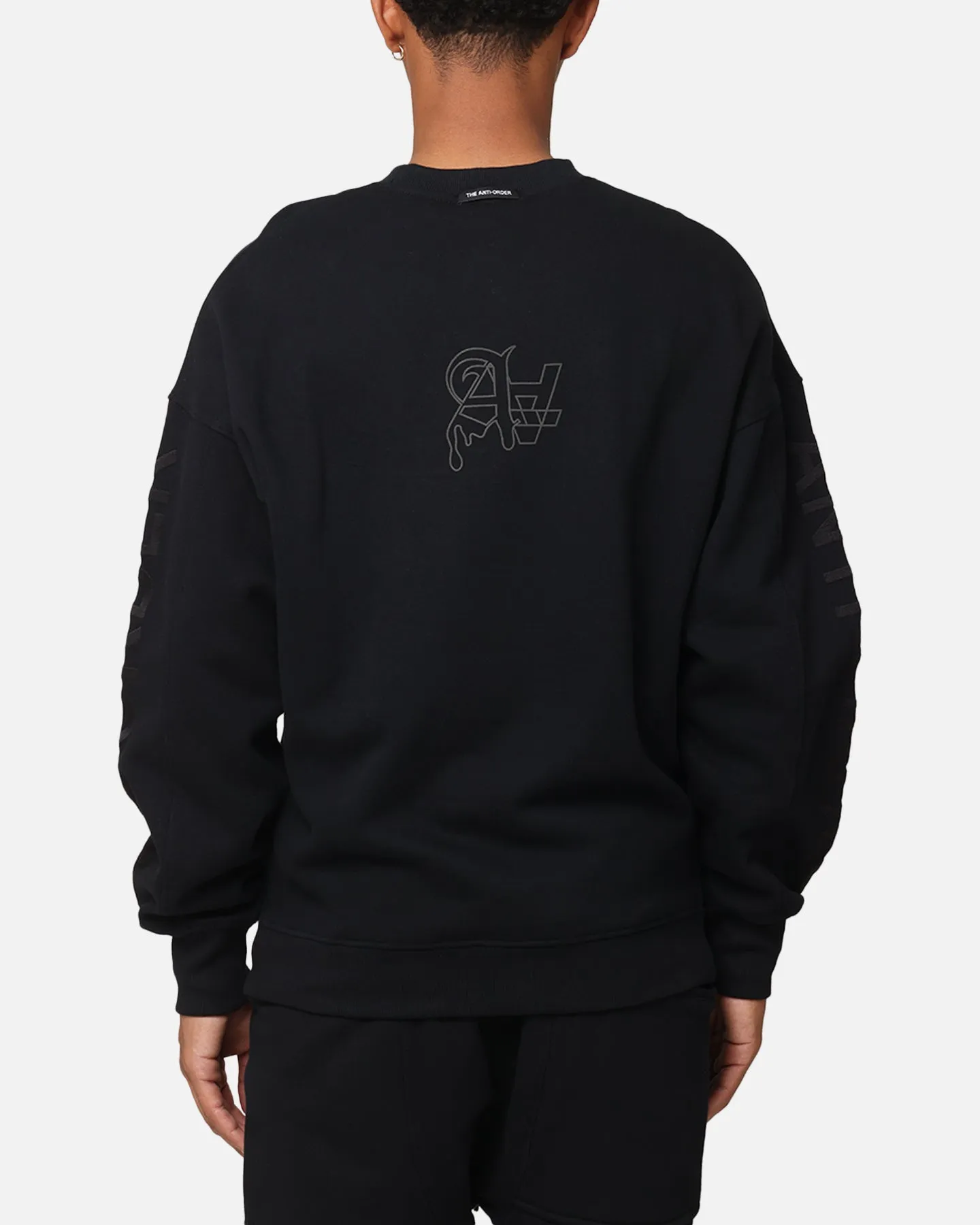 The Anti Order Coed Crewneck Black/Black sold by Culture Kings
