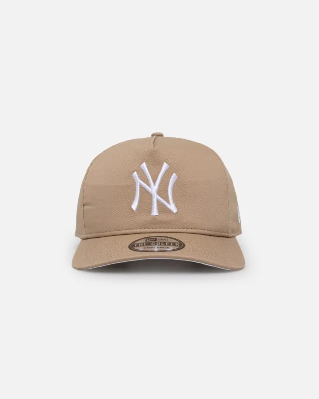 New Era New York Yankees Old Golfer Snapback Tumbleweed/White sold by Culture Kings