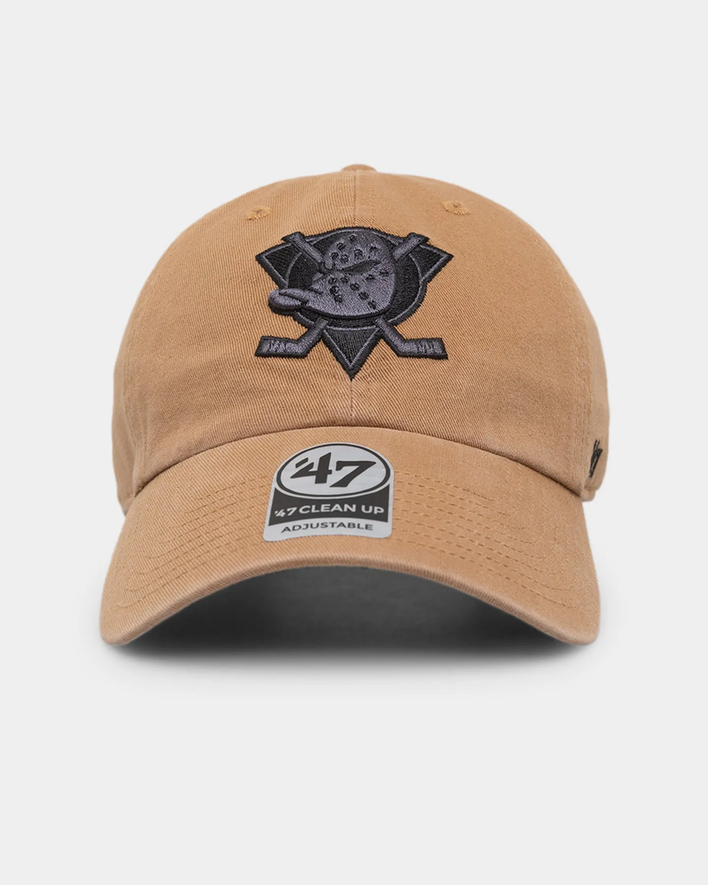 47 Brand Anaheim Ducks '47 Clean Up Strapback Camel sold by Culture Kings