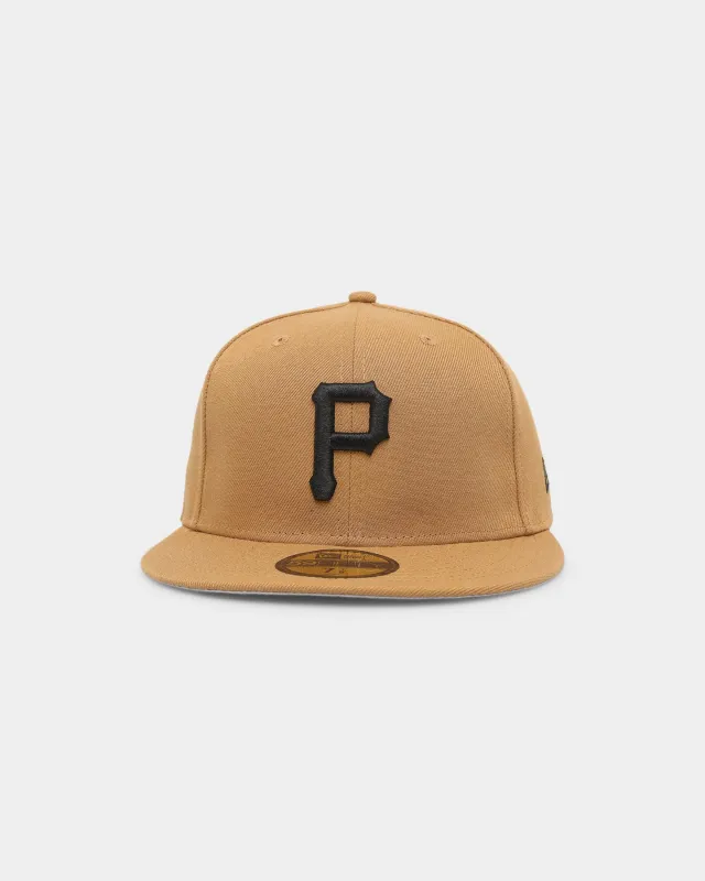 New Era Pittsburgh Pirates 'Wheat' 59FIFTY Fitted Wheat/Black sold by Culture Kings
