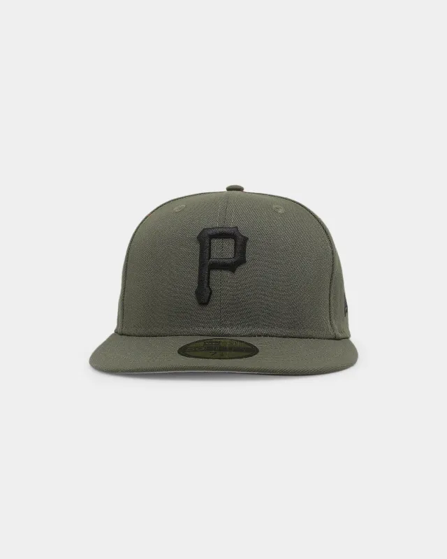 New Era Pittsburgh Pirates 'Olive Black' 59FIFTY Fitted Olive/Black sold by Culture Kings