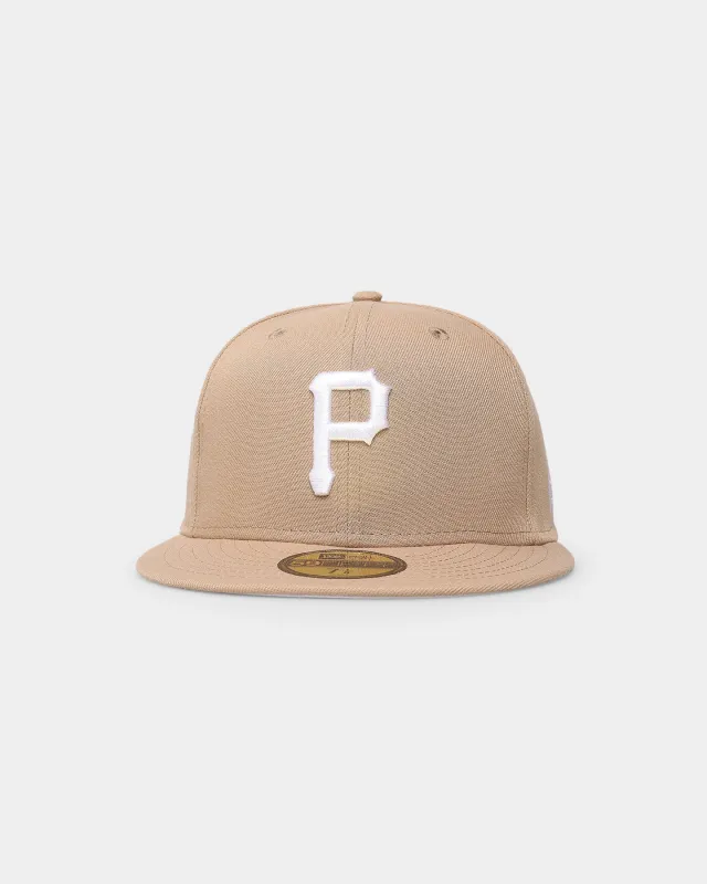 New Era Pittsburgh Pirates "Camel White" 59FIFTY Fitted Tumbleweed/White sold by Culture Kings