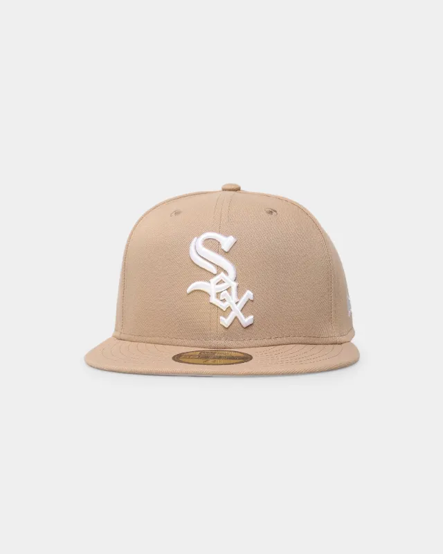 New Era Chicago White Sox "Camel White" 59FIFTY Fitted Tumbleweed/White sold by Culture Kings