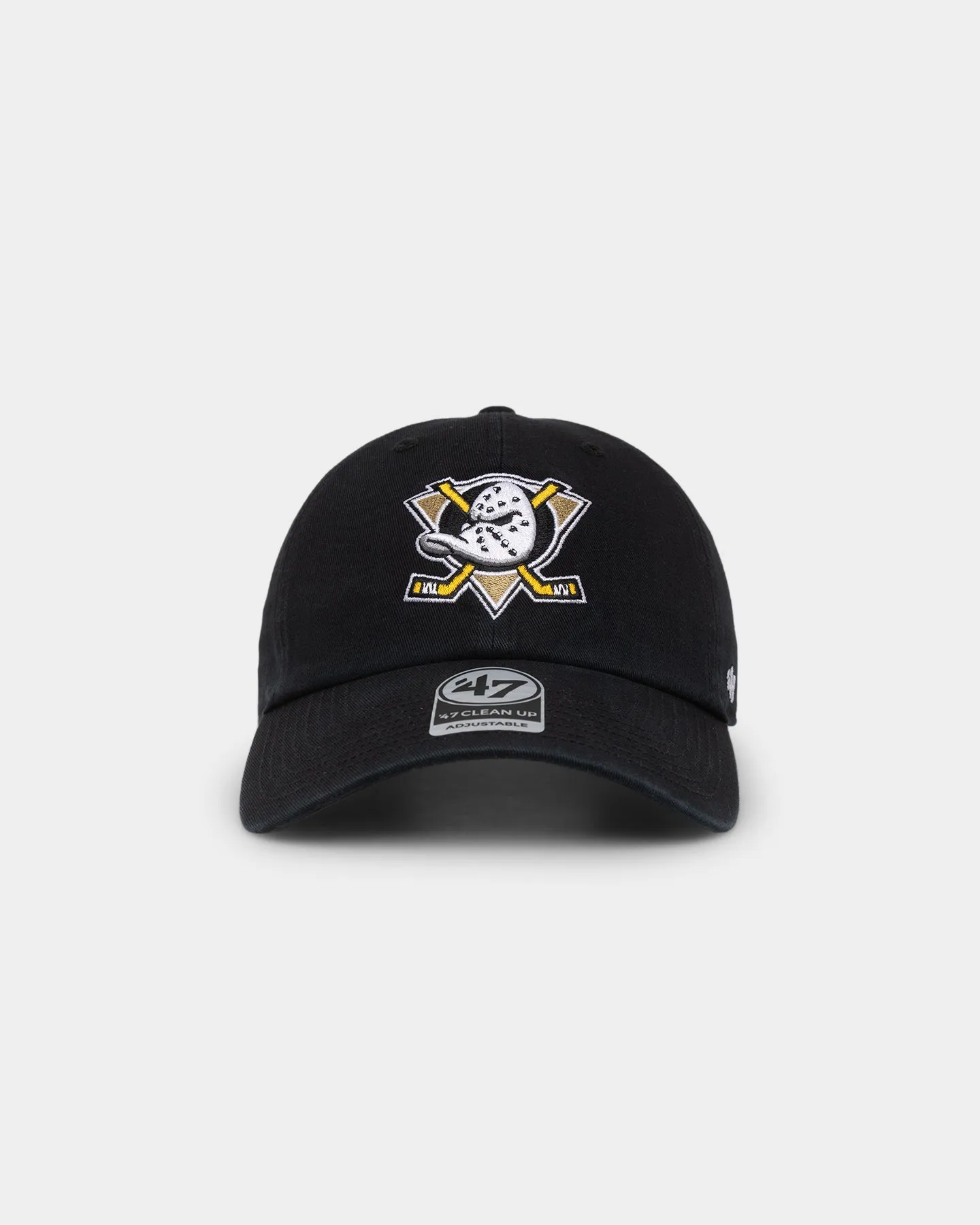 47 Brand Anaheim Ducks 47 Clean Up Strapback Black sold by Culture Kings