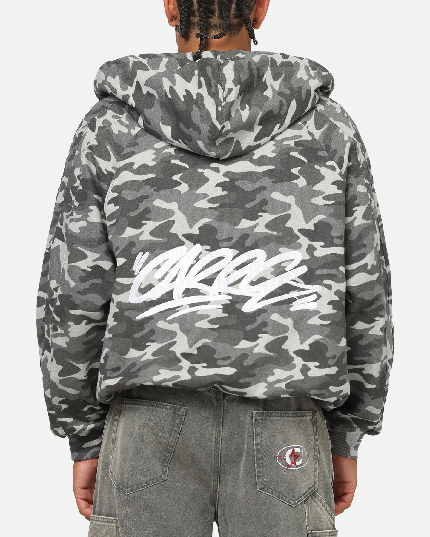 Carre Grit Hoodie Black Camo sold by Culture Kings product image thumbnail 2