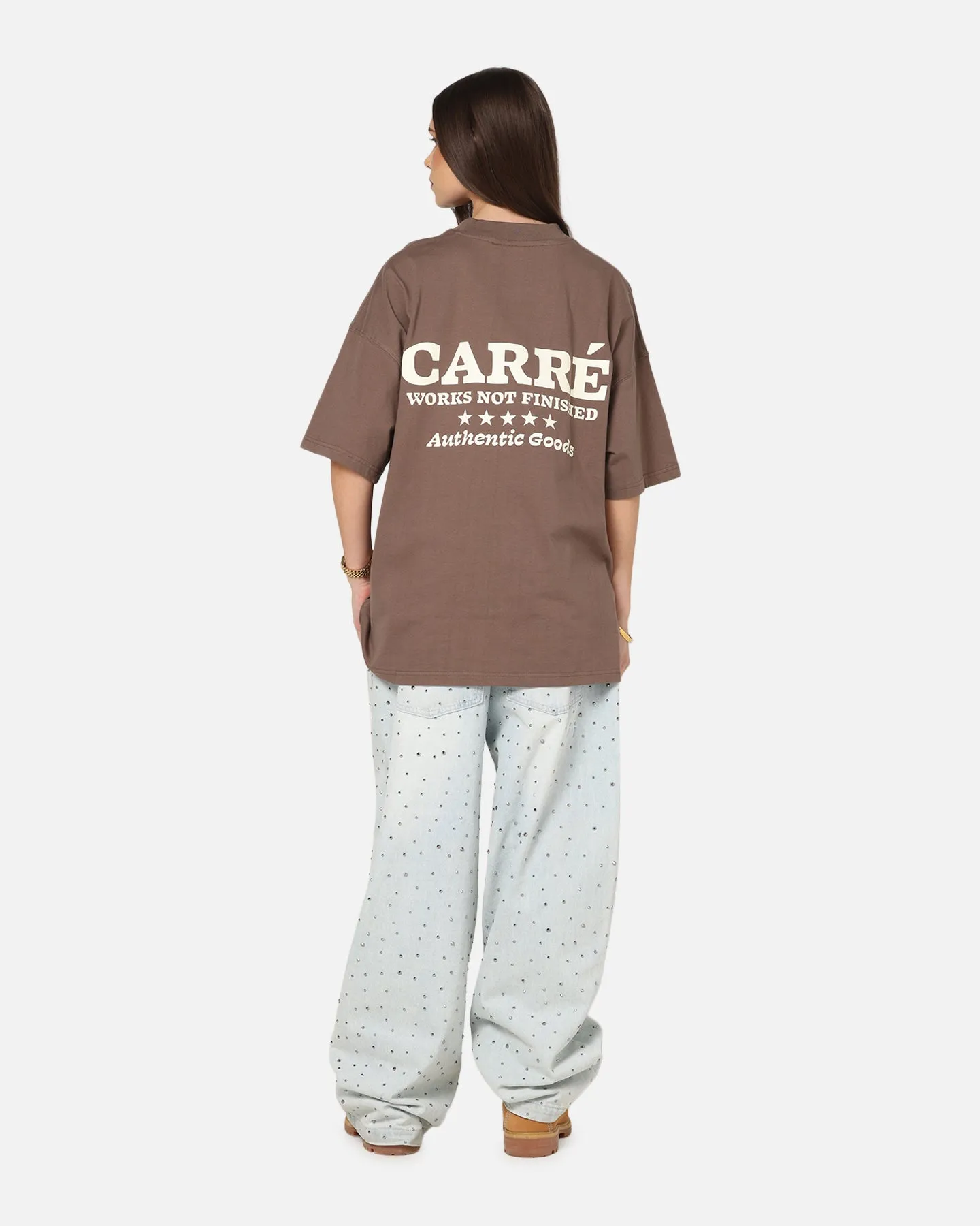 Carre Pocket T-Shirt Brown sold by Culture Kings product image thumbnail 3