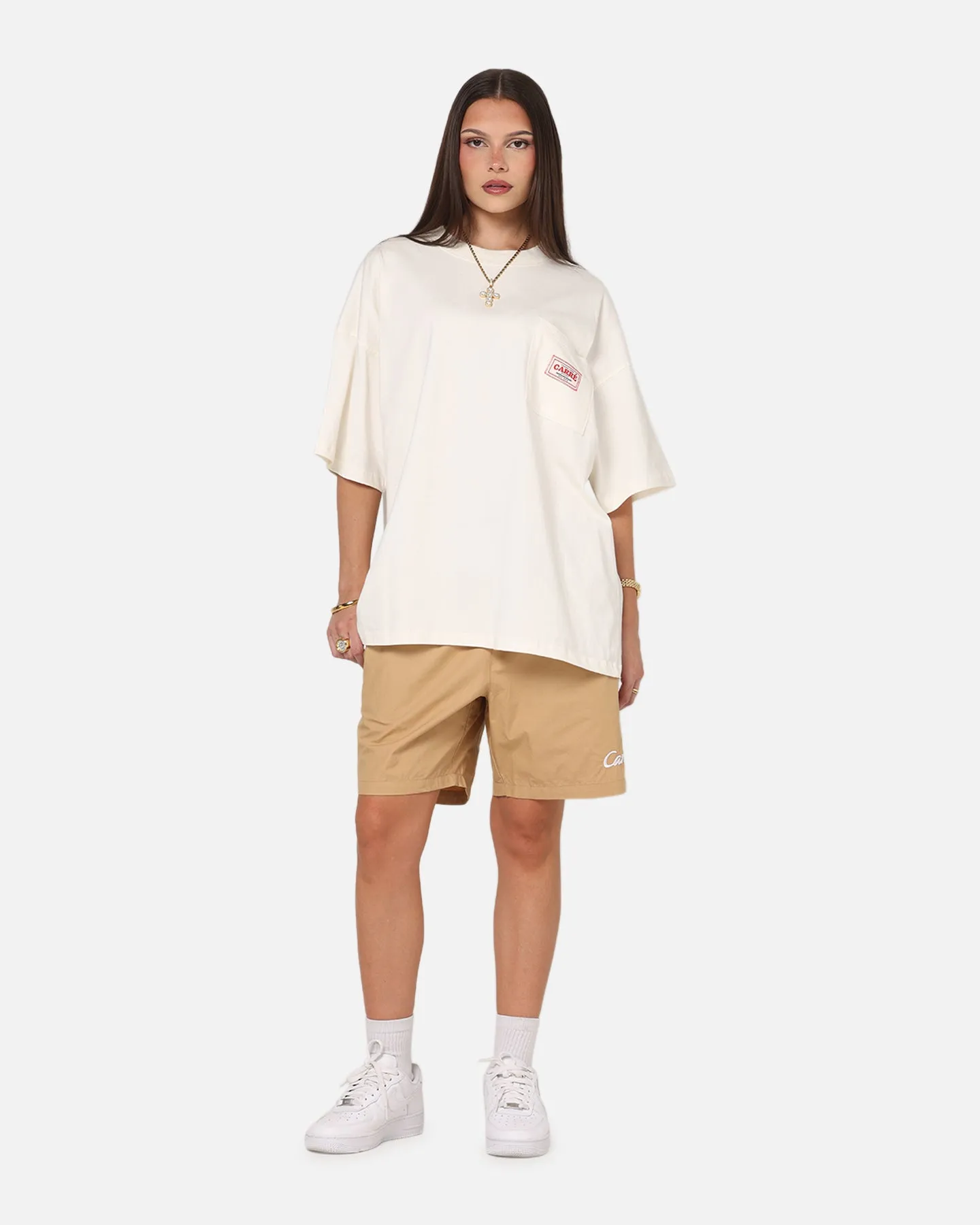 Carre Pocket T-Shirt Off White sold by Culture Kings product image thumbnail 4