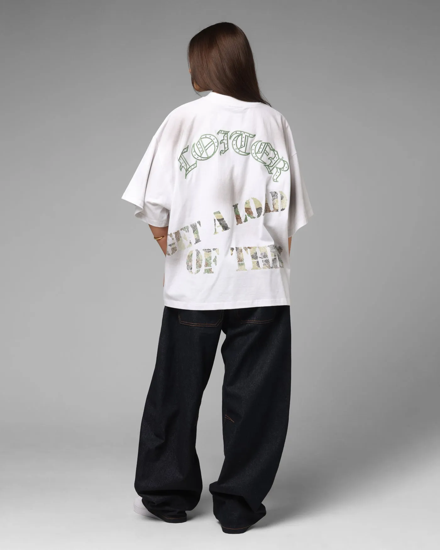 Loiter Premium Action Figure T-Shirt White sold by Culture Kings product image thumbnail 4