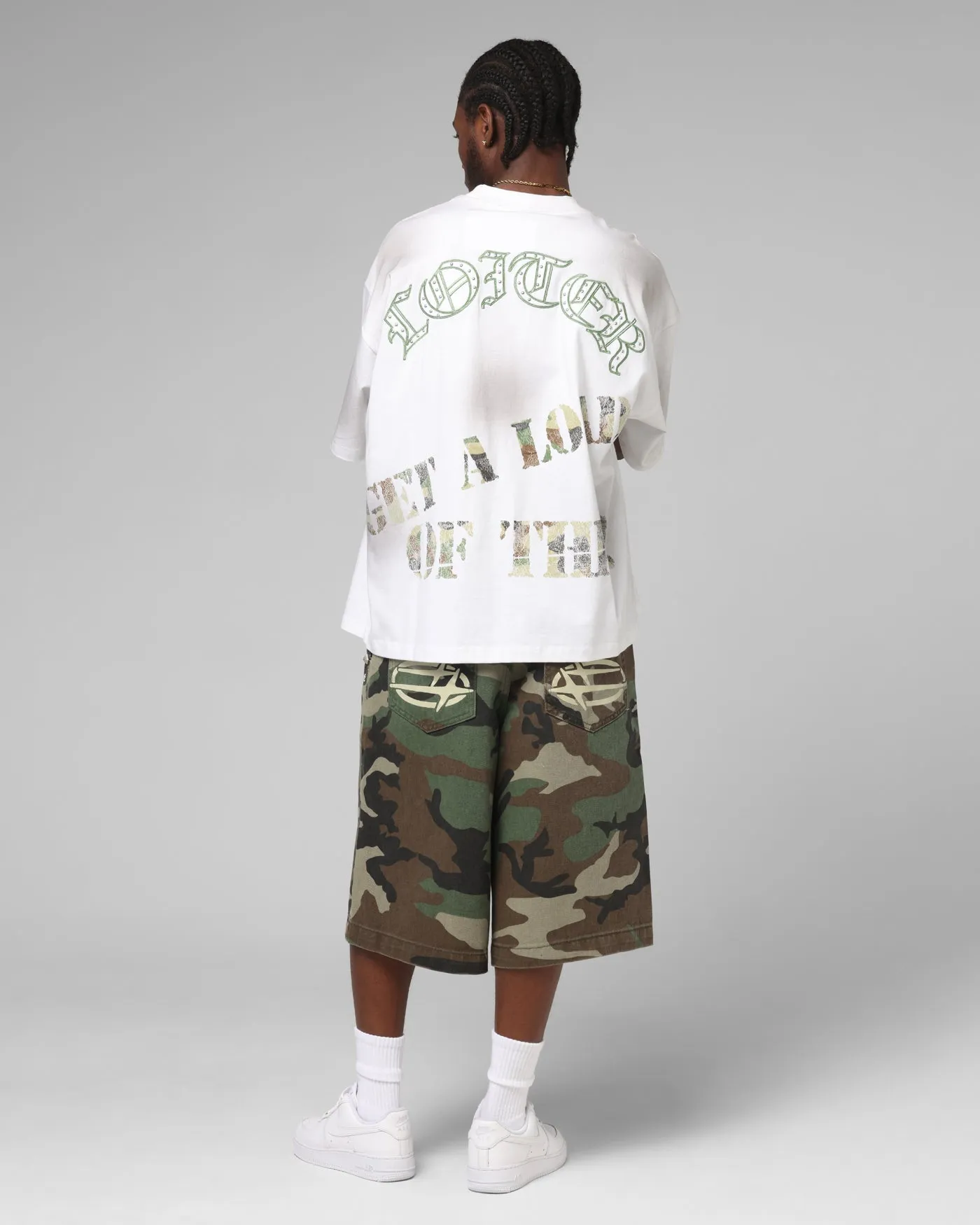 Loiter Premium Action Figure T-Shirt White sold by Culture Kings product image thumbnail 4