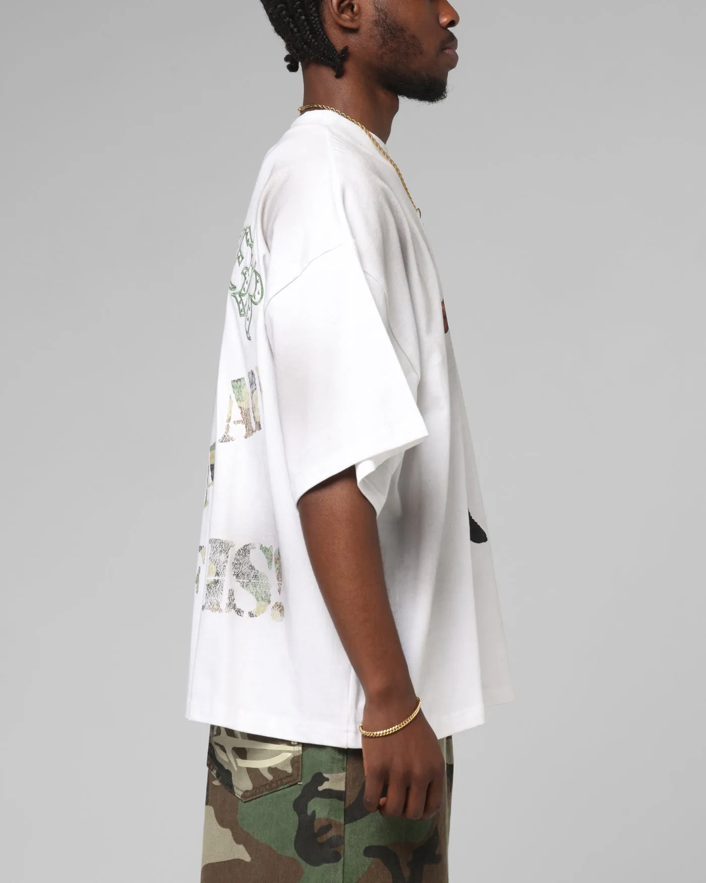 Loiter Premium Action Figure T-Shirt White sold by Culture Kings product image thumbnail 5