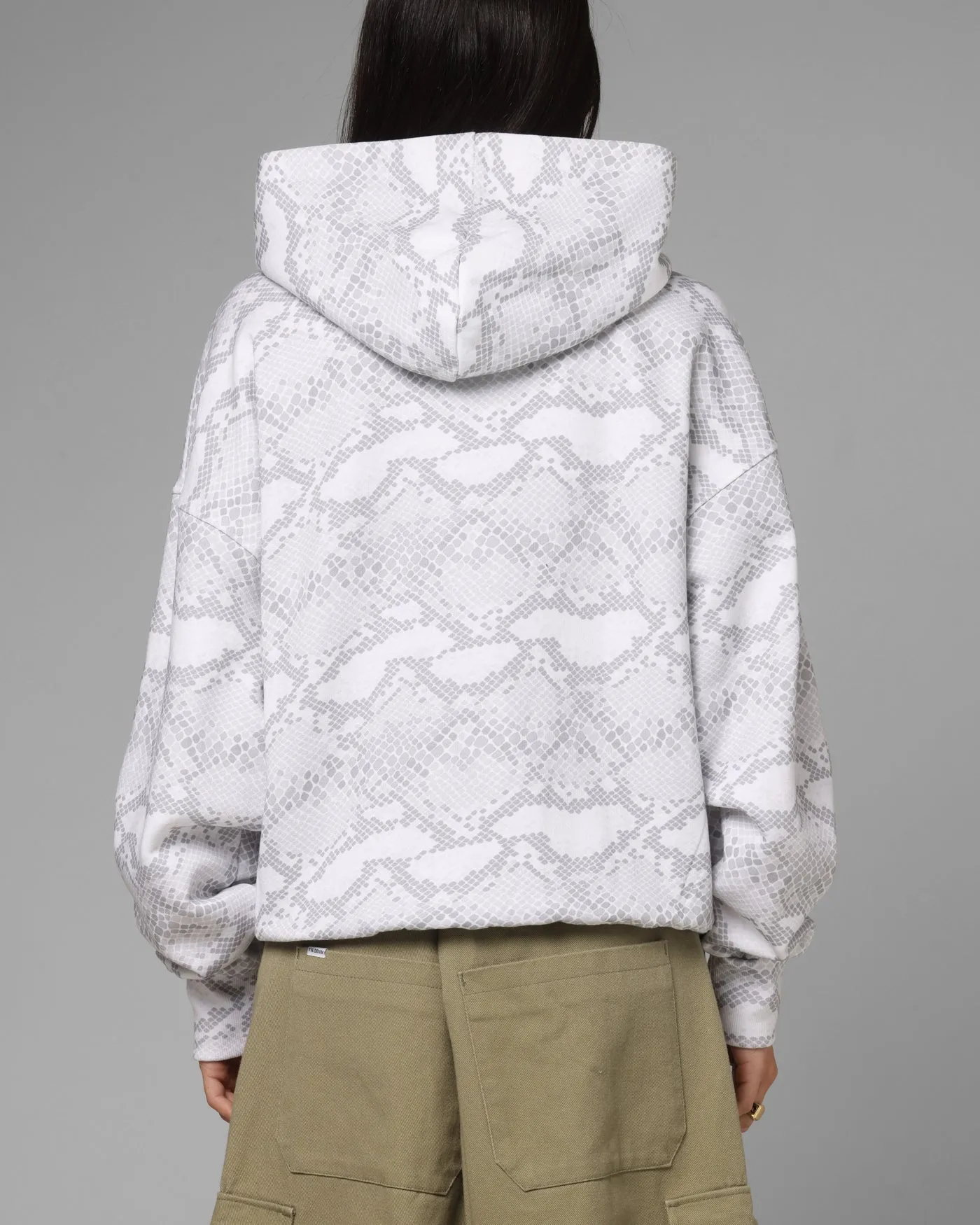 Loiter Slither Zip Hoodie Grey sold by Culture Kings product image thumbnail 3