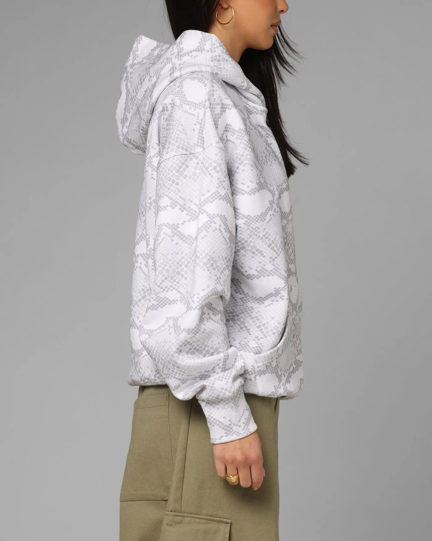 Loiter Slither Zip Hoodie Grey sold by Culture Kings product image thumbnail 4